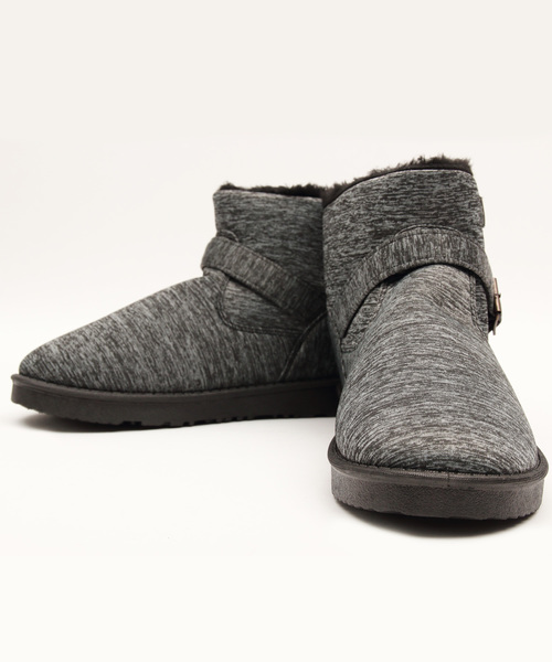 ８(eight)（エイト）の「ムートンブーツ（ブーツ・メンズ・ブラック/ダークブラウン/ミックスグレー/ブラック系その他/キャメル・SMALL/MEDIUM/LARGE/X-LARGE）」の3枚目の写真