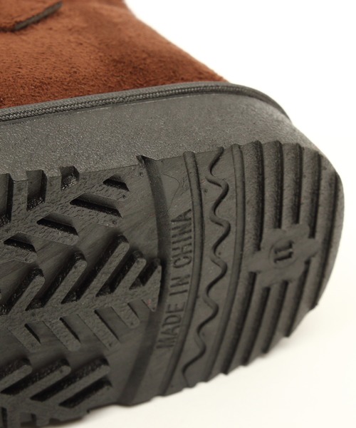 ８(eight)（エイト）の「ムートンブーツ（ブーツ・メンズ・ブラック/ダークブラウン/ミックスグレー/ブラック系その他/キャメル・SMALL/MEDIUM/LARGE/X-LARGE）」の14枚目の写真