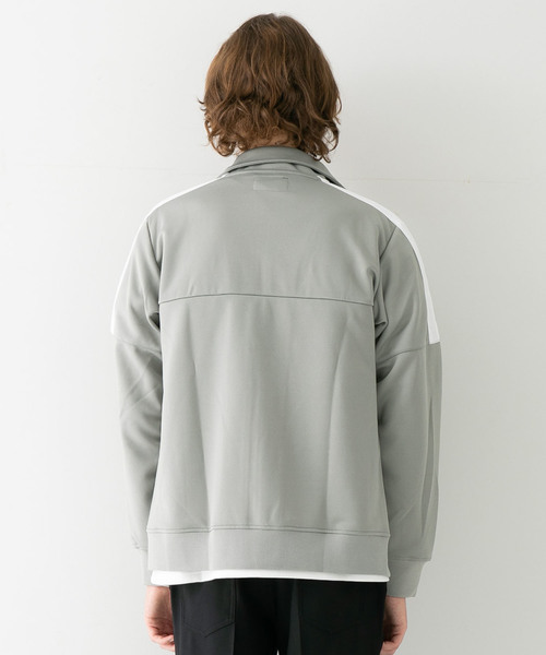 NUMBER (N)INE DENIM（ナンバーナインデニム）の「【NUMBER (N)INE DENIM】By Color Track Jacket（その他アウター・メンズ・ブラック/グレー・SMALL/MEDIUM/LARGE）」の5枚目の写真