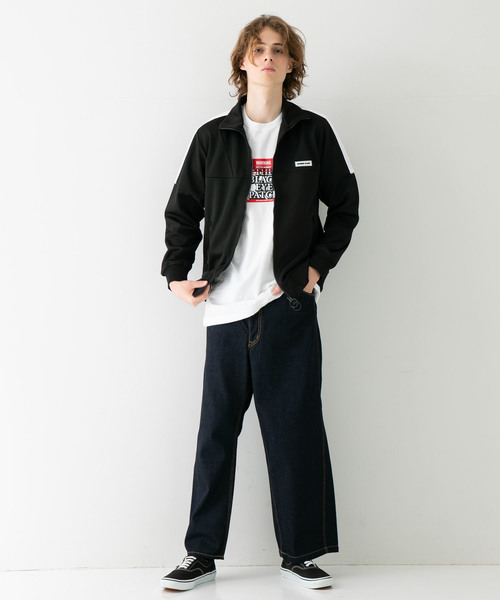 NUMBER (N)INE DENIM（ナンバーナインデニム）の「【NUMBER (N)INE DENIM】By Color Track Jacket（その他アウター・メンズ・ブラック/グレー・SMALL/MEDIUM/LARGE）」の4枚目の写真