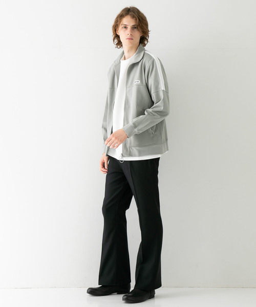 NUMBER (N)INE DENIM（ナンバーナインデニム）の「【NUMBER (N)INE DENIM】By Color Track Jacket（その他アウター・メンズ・ブラック/グレー・SMALL/MEDIUM/LARGE）」の3枚目の写真