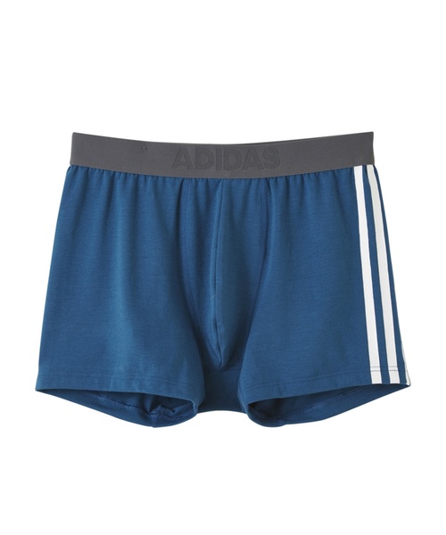 adidas（アディダス）の「【adidas】ボクサーブリーフ（前とじ）（ボクサーパンツ・メンズ・ブラック/ネイビー/レッド/オレンジ/ダークブルー/ゴールド/ライトブルー/インディゴブルー・MEDIUM/LARGE/X-LARGE）」の4枚目の写真