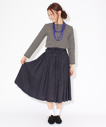 BEAMS BOY | BEAMS BOY / ドット ブルガリアン スカート(スカート)