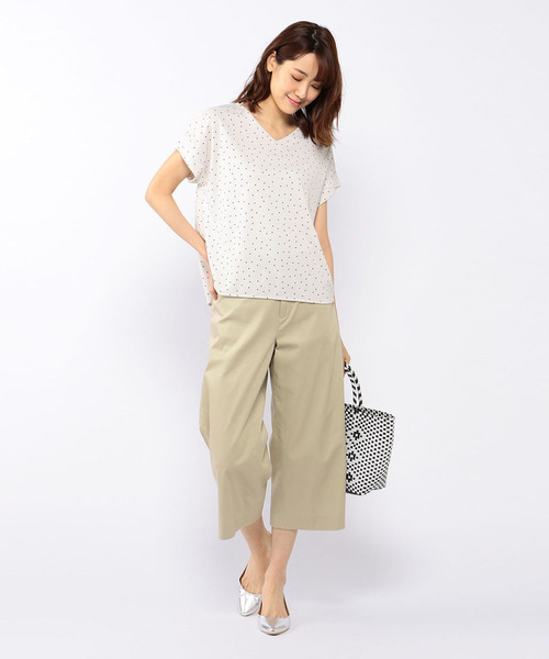 Petit Honfleur（プチオンフルール）の「◇カタログ掲載◇クロプトパンツ（その他パンツ・レディース・カーキ/ベージュ/ネイビー・67/64/61/70）」の11枚目の写真
