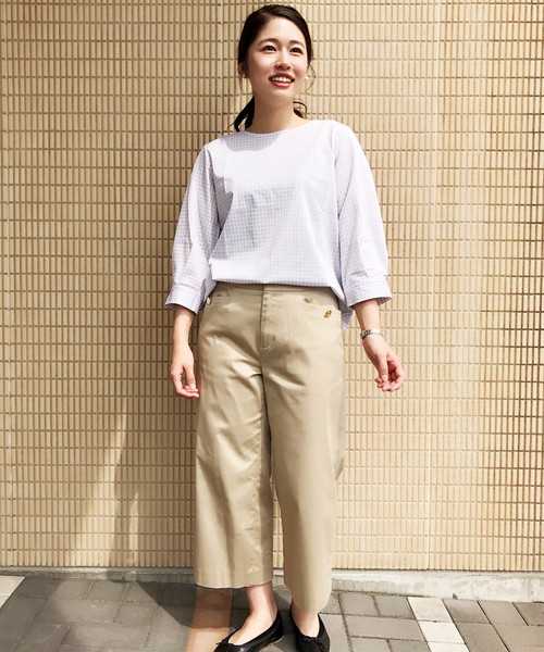 Petit Honfleur（プチオンフルール）の「◇カタログ掲載◇クロプトパンツ（その他パンツ・レディース・カーキ/ベージュ/ネイビー・67/64/61/70）」の20枚目の写真