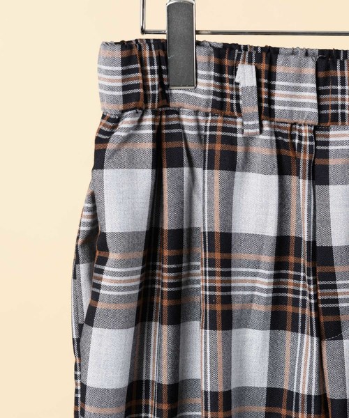 YARD PLUS(ヤードプリュス)の「YARD PLUS 2タックイージーチェックパンツ(その他パンツ・メンズ・ブラウン/ブルー・MEDIUM/LARGE)」の10枚目の写真