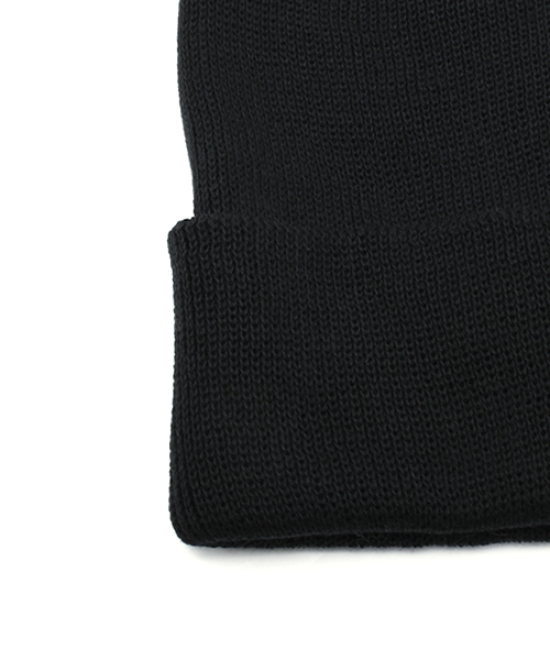 MIDWEST(ミッドウエスト)の「KIJIMA TAKAYUKI ニットキャップ(ニットキャップ/ビーニー・メンズ・ブラック/ネイビー・FREE)」の3枚目の写真