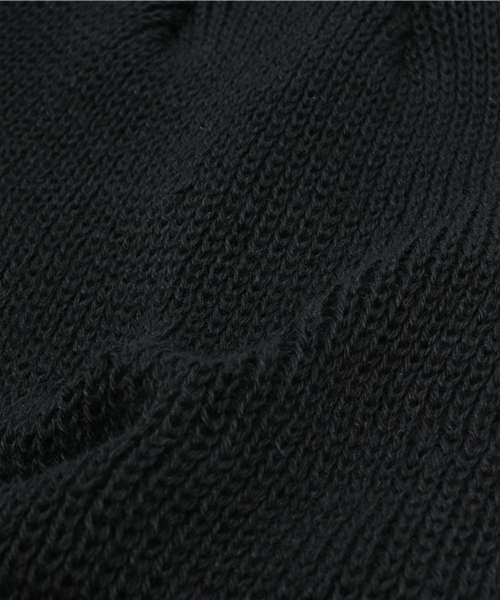 MIDWEST(ミッドウエスト)の「KIJIMA TAKAYUKI ニットキャップ(ニットキャップ/ビーニー・メンズ・ブラック/ネイビー・FREE)」の7枚目の写真
