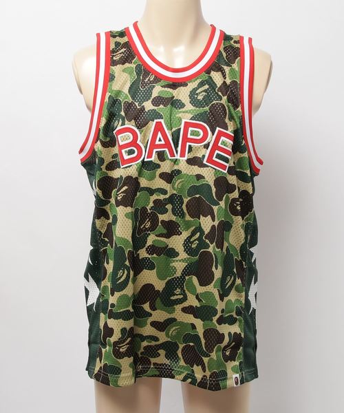A BATHING APE エイプ バスケットボール 迷彩柄 A BATHING APE（アベイシングエイプ）の「ABC CAMO BASKETBALL M