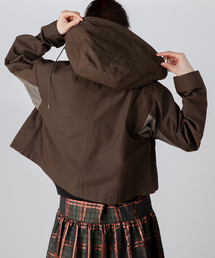 DOUBLE STANDARD CLOTHING 先染めタスラン撥水ショート丈 DOUBLE STANDARD CLOTHING 先染めタスラン撥水ショート丈 DOUBLE