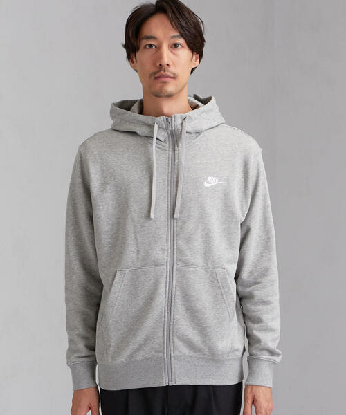 NIKE（ナイキ）の「［ナイキ］SC NIKE ロゴ 裏毛 フーディー / パーカー（パーカー・メンズ・ブラック/ダークグレー・MEDIUM/LARGE/SMALL）」の3枚目の写真