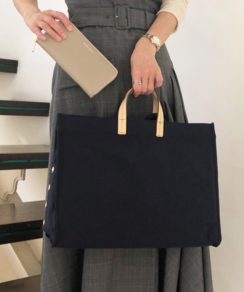 セール スクエアトートバッグ L トートバッグ Samantha Thavasa サマンサタバサ のファッション通販 Zozotown