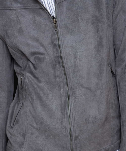 MK MICHEL KLEIN HOMME （エムケーミッシェルクランオム）の「ライダースブルゾン / ポンチスエード（ライダースジャケット・メンズ・チャコールグレー/ベージュ/ネイビー・46/48/51）」の19枚目の写真