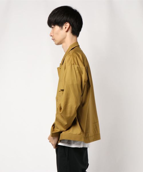 JUNRED（ジュンレッド）の「WフラップTRブルゾン（ブルゾン・メンズ・ブラック/ブラウン系その他2/イエロー系その他2・M/L）」の5枚目の写真