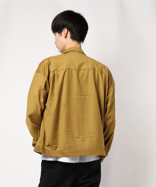 JUNRED（ジュンレッド）の「WフラップTRブルゾン（ブルゾン・メンズ・ブラック/ブラウン系その他2/イエロー系その他2・M/L）」の6枚目の写真