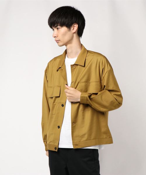 JUNRED（ジュンレッド）の「WフラップTRブルゾン（ブルゾン・メンズ・ブラック/ブラウン系その他2/イエロー系その他2・M/L）」の13枚目の写真