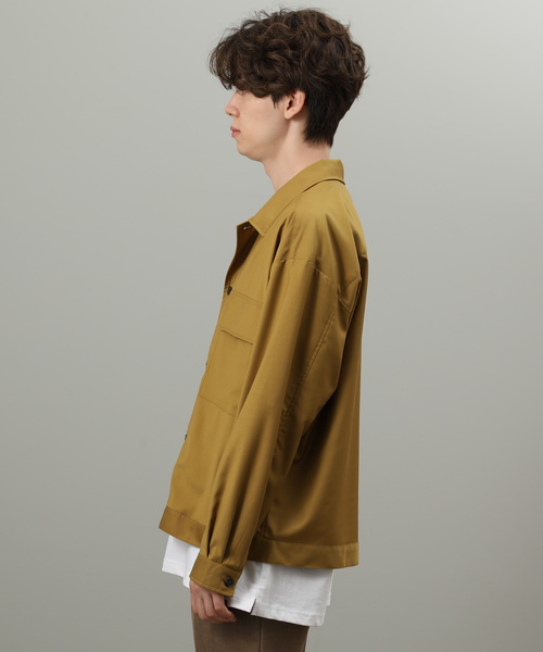 JUNRED（ジュンレッド）の「WフラップTRブルゾン（ブルゾン・メンズ・ブラック/ブラウン系その他2/イエロー系その他2・M/L）」の11枚目の写真