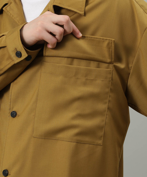 JUNRED（ジュンレッド）の「WフラップTRブルゾン（ブルゾン・メンズ・ブラック/ブラウン系その他2/イエロー系その他2・M/L）」の14枚目の写真