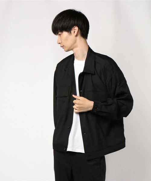 JUNRED（ジュンレッド）の「WフラップTRブルゾン（ブルゾン・メンズ・ブラック/ブラウン系その他2/イエロー系その他2・M/L）」の16枚目の写真