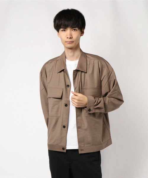 JUNRED（ジュンレッド）の「WフラップTRブルゾン（ブルゾン・メンズ・ブラック/ブラウン系その他2/イエロー系その他2・M/L）」の15枚目の写真