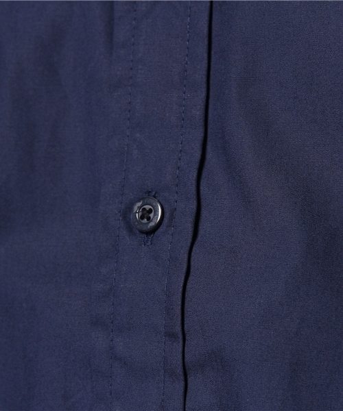 WHO'S WHO gallery（フーズフーギャラリー）の「【BOYMAN】トリコブロードB/D半袖シャツ（シャツ/ブラウス・メンズ・ホワイト/ネイビー・X-SMALL/MEDIUM/SMALL/LARGE）」の8枚目の写真