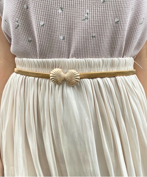 apres jour（アプレジュール）の「【apres jour×ARIAZ】アソートゴールドゴムベルト（ベルト・レディース・ホワイト/ゴールド/その他/ナチュラル/ブラウン系その他/イエロー・FREE）」の3枚目の写真
