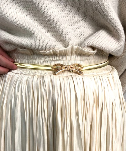 apres jour（アプレジュール）の「【apres jour×ARIAZ】アソートゴールドゴムベルト（ベルト・レディース・ホワイト/ゴールド/その他/ナチュラル/ブラウン系その他/イエロー・FREE）」の19枚目の写真