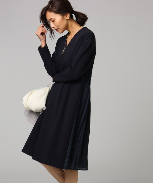 セール サテンバックシャンワンピース 153 19 02 をセール価格で購入できます Untitled ワンピース L 洗える 洗える サテンバックシャンワンピース ワンピース Untitled アンタイトル のファッション セール正規店