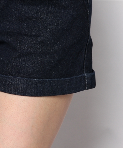 WEGO（ウィゴー）の「WEGO/ハイウエストタックショーツ（チノパンツ・レディース・ブラック/インディゴブルー/ネイビー/その他1・FREE）」の8枚目の写真