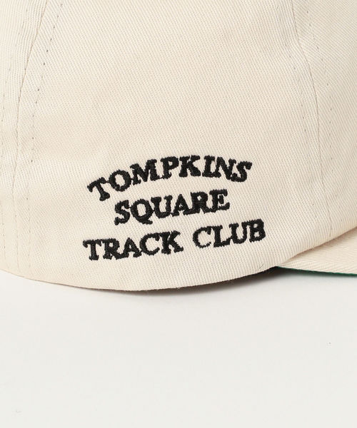 QUARTER SNACKS（クウォータースナックス）の「QUARTER SNACKS / Party キャップ（キャップ・メンズ・ネイビー/オフホワイト・ONE SIZE）」の8枚目の写真