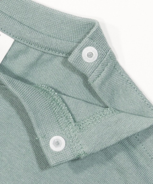 devirock（デビロック）の「バックロゴプリント半袖Tシャツ（Tシャツ/カットソー・キッズ・パープル系その他/モカ/ピンク系その他/イエロー系その他/パープル/ブルーグレー/ベージュ/ブラック/ダークオリーブ/ホワイト/ダークベージュ/ネイビー/ブルー系その他/バイオレット/グリーン系その他/グレー系その他/パープル系その他2・110cm/100cm/160cm/90cm/140cm/130cm/150cm/120cm/80ｃｍ）」の22枚目の写真