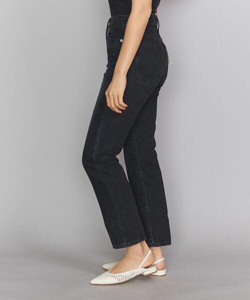 BEAUTY&YOUTH UNITED ARROWS（ビューティーアンドユースユナイテッドアローズ）の「BY スリムストレートデニムパンツ（デニムパンツ・レディース・ブラック/コバルトブルー/その他1/オフホワイト・LARGE/MEDIUM/SMALL）」の5枚目の写真