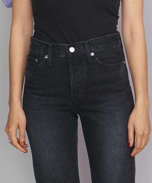 BEAUTY&YOUTH UNITED ARROWS（ビューティーアンドユースユナイテッドアローズ）の「BY スリムストレートデニムパンツ（デニムパンツ・レディース・ブラック/コバルトブルー/その他1/オフホワイト・LARGE/MEDIUM/SMALL）」の14枚目の写真