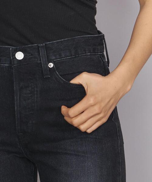 BEAUTY&YOUTH UNITED ARROWS（ビューティーアンドユースユナイテッドアローズ）の「BY スリムストレートデニムパンツ（デニムパンツ・レディース・ブラック/コバルトブルー/その他1/オフホワイト・LARGE/MEDIUM/SMALL）」の15枚目の写真