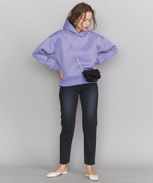 BEAUTY&YOUTH UNITED ARROWS（ビューティーアンドユースユナイテッドアローズ）の「BY スリムストレートデニムパンツ（デニムパンツ・レディース・ブラック/コバルトブルー/その他1/オフホワイト・LARGE/MEDIUM/SMALL）」の9枚目の写真