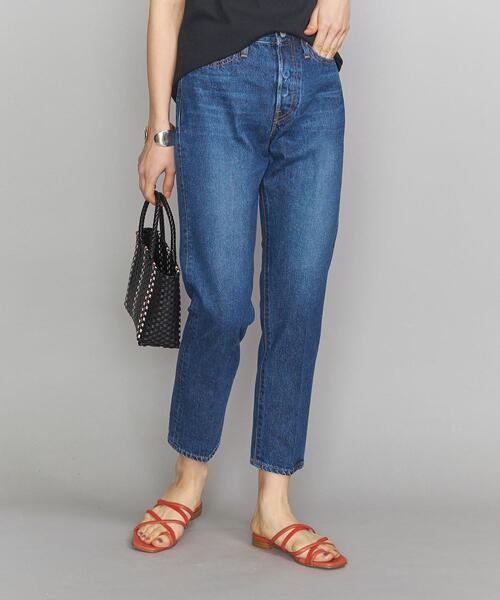 BEAUTY&YOUTH UNITED ARROWS（ビューティーアンドユースユナイテッドアローズ）の「BY スリムストレートデニムパンツ（デニムパンツ・レディース・ブラック/コバルトブルー/その他1/オフホワイト・LARGE/MEDIUM/SMALL）」の10枚目の写真