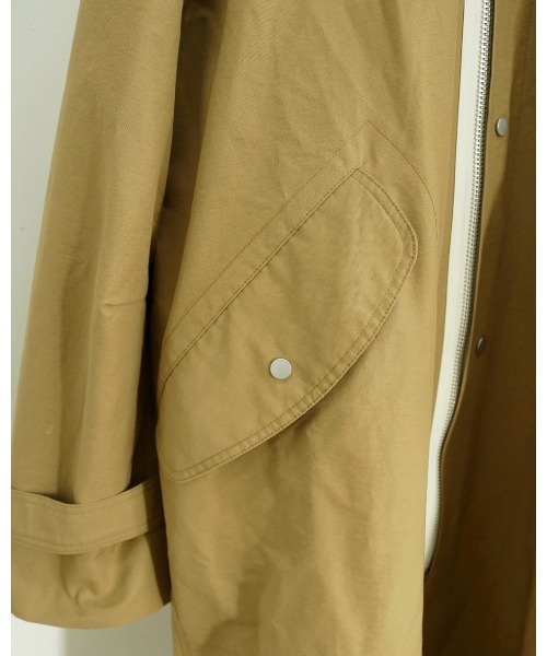 TODAYFUL(トゥデイフル)の「マウンテンオーバーコート(モッズコート・レディース・ベージュ・36inch/38inch)」の8枚目の写真