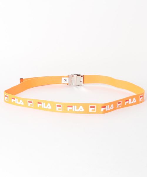 FILA（フィラ）の「∴WEGO/FILA別注ロゴプリントガチャベルト（ベルト・メンズ・イエロー/オレンジ/パープル/ホワイト/ブラック・FREE）」の18枚目の写真