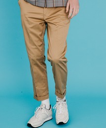 MR.OLIVE | T/C ストレッチ ツイル/ ワーカーズ  スラックス(センタープレスパンツ)(スラックス)