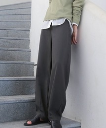 【cuhclla】High-waist tuck pants sb-4 chw1043