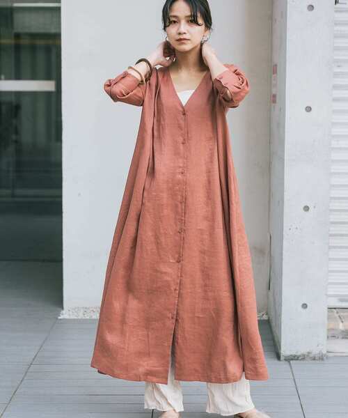 セール Kbf Terre De Linvネックフレアワンピース ワンピース Kbf ケービーエフプラス のファッション通販 Zozotown