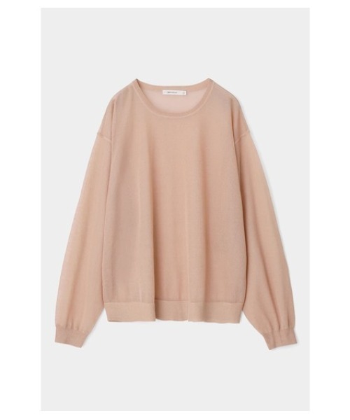 oversized sheer top