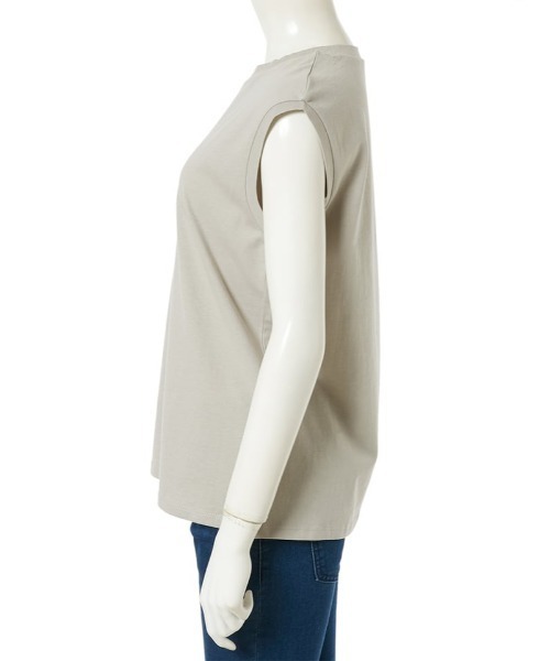 fifth（フィフス）の「ノースリーブカットソー（Tシャツ/カットソー・レディース・ホワイト/グレイッシュベージュ・MEDIUM）」の14枚目の写真