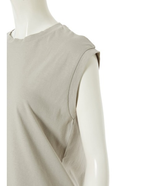 fifth（フィフス）の「ノースリーブカットソー（Tシャツ/カットソー・レディース・ホワイト/グレイッシュベージュ・MEDIUM）」の12枚目の写真