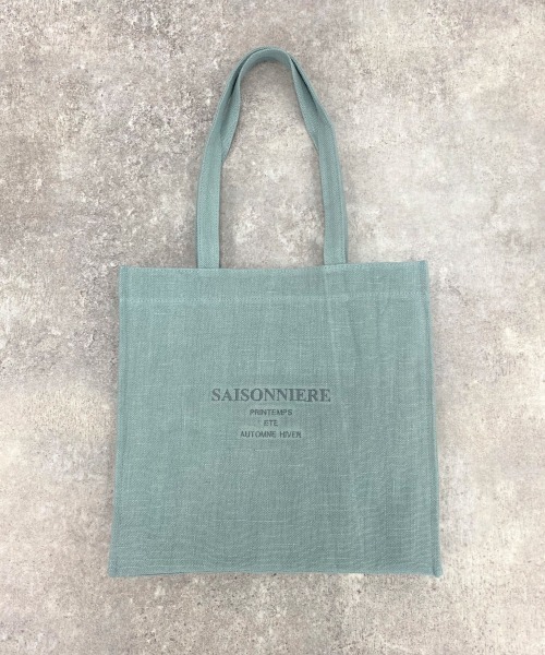 LOWRYS FARM(ローリーズファーム)の「シシュウトートBAG 887402(トートバッグ・レディース・ブルー/オレンジ/オレンジ系その他/グリーン・FREE)」の3枚目の写真