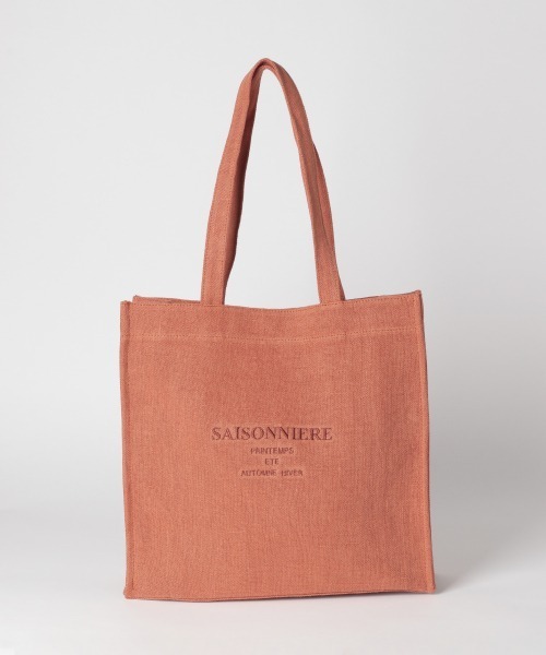 LOWRYS FARM(ローリーズファーム)の「シシュウトートBAG 887402(トートバッグ・レディース・ブルー/オレンジ/オレンジ系その他/グリーン・FREE)」の5枚目の写真