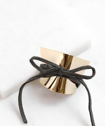 ANEMONE（アネモネ）の「メタル×スエード2WAYポニーフック[A]（ヘアゴム）」