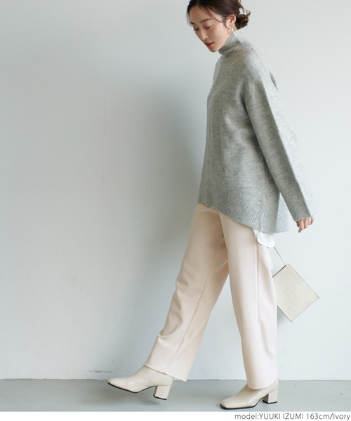 coca(coca)(コカ)の「ジョーゼットリラックスパンツ(その他パンツ・レディース・ブラック/イエロー/アイボリー/グレイッシュベージュ・ONE SIZE)」の7枚目の写真