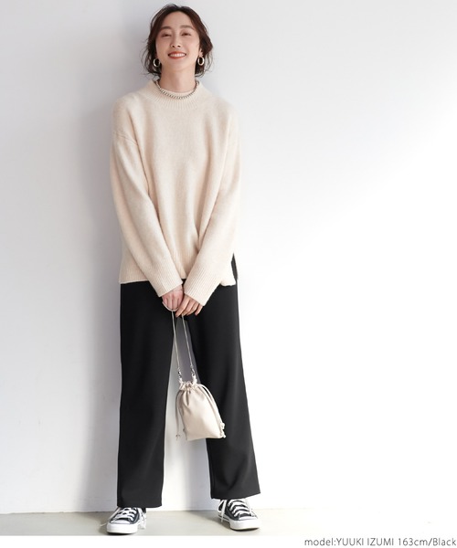 coca(coca)(コカ)の「ジョーゼットリラックスパンツ(その他パンツ・レディース・ブラック/イエロー/アイボリー/グレイッシュベージュ・ONE SIZE)」の14枚目の写真