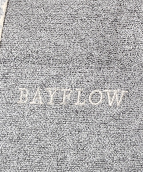 BAYFLOW(ベイフロー)の「ジャガードテープロゴトートM 20AW(トートバッグ・レディース・ナチュラル/グレー・FREE)」の12枚目の写真